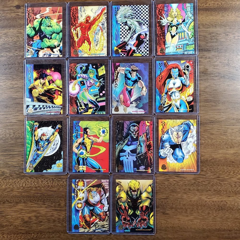 Marvel Universe Series 5 (1994) BASE Trading Cards  - Hulk to Sabretooth